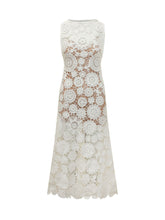 Sleeveless Crochet Maxi Dress - New Collection | $store$