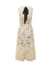 Beige Lace Midi Dress - New Collection | $store$
