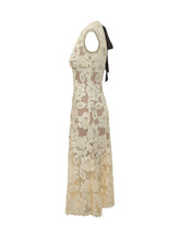 Beige Lace Midi Dress - New Collection | $store$
