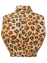 Sleeveless Cropped Animal Print Shirt - Alessandro Enriquez | $store$