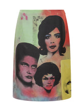 Printed Silk Twill Skirt - New Collection | $store$