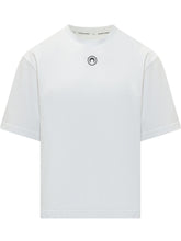 T-shirt con Scollo Tondo e Logo Ricamato - Abbigliamento Uomo | $store$