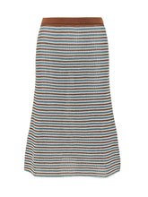 Striped Knit Midi Skirt - Marni | $store$