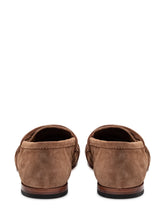 Loafers with Front Strap and Visible Stitching - Men | $store$