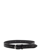 Belt with Metal Buckle and Decorative Details - Men | $store$