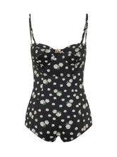 Bodysuit with Floral Print and Structured Cups - Dolce & Gabbana | $store$