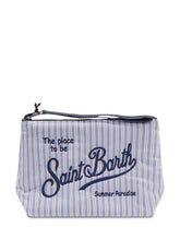 Aline Pouch with Zip and Logo - Mc2 Saint Barth | $store$