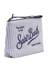 Aline Pouch with Zip and Logo - Mc2 Saint Barth | $store$