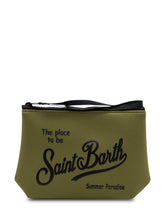 Aline Pouch with Zip Closure and Front Logo - Mc2 Saint Barth | $store$