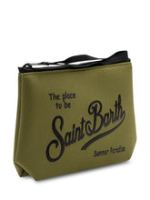 Aline Pouch with Zip Closure and Front Logo - Mc2 Saint Barth | $store$