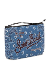 Aline Pouch with Zip and Paisley Print - Mc2 Saint Barth | $store$