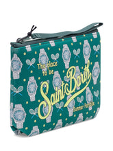 Aline Pouch with Zip and Graphic Print - Mc2 Saint Barth | $store$