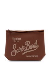 Aline Pouch with Zip Closure and Front Logo - Mc2 Saint Barth | $store$