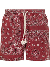 Swim Shorts with Drawstring and Paisley Print - Mc2 Saint Barth | $store$