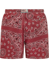 Swim Shorts with Drawstring and Paisley Print - Mc2 Saint Barth | $store$
