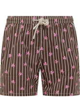 Swim Shorts with Stripes and Octopus Pattern - Mc2 Saint Barth | $store$