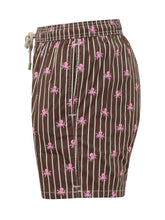 Swim Shorts with Stripes and Octopus Pattern - Mc2 Saint Barth | $store$