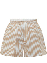 Striped Shorts with Pleats - Mc2 Saint Barth | $store$