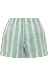 Striped Elastic Waist Shorts - Mc2 Saint Barth | $store$