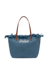 Tote Bag City Denim with Frayed Edges - Mc2 Saint Barth | $store$
