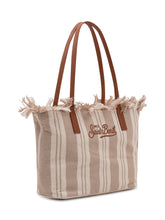 Tote Bag City with Handles and Frayed Edge - Mc2 Saint Barth | $store$