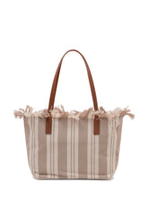 Tote Bag City with Handles and Frayed Edge - Mc2 Saint Barth | $store$