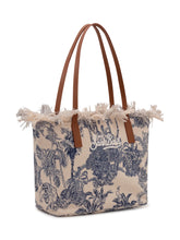 Tote Bag City with Handles and Frayed Edge - Mc2 Saint Barth | $store$