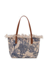 Tote Bag City with Handles and Frayed Edge - Mc2 Saint Barth | $store$