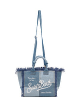 Denim Hand Bag with Fringed Details - Mc2 Saint Barth | $store$
