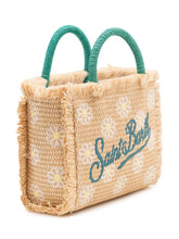 Vanity Mini Straw Bag with Floral Embroidery - Mc2 Saint Barth | $store$
