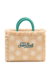 Vanity Mini Straw Bag with Floral Embroidery - Mc2 Saint Barth | $store$