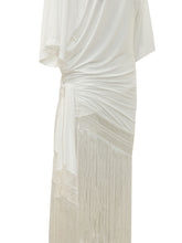 Azul Asymmetric Dress with Fringe - New Collection | $store$