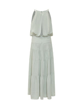 Long Dress with Tiered Skirt and Thin Straps - Iro | $store$