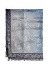 Floral Scarf with Frayed Edges - New Collection | $store$