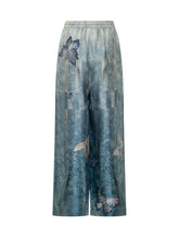 Wide Leg Printed Trousers - New Collection | $store$