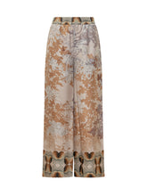 Wide Leg Printed Trousers - New Collection | $store$