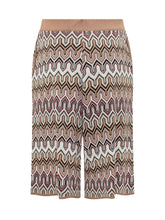 Bermuda with Geometric Pattern - Akep | $store$