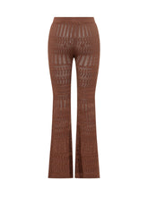 Long Knit Trousers with Flared Hem - Akep | $store$