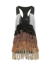 Dress with Colorful Fringe - Akep | $store$