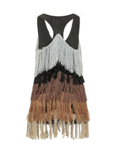 Dress with Colorful Fringe - Akep | $store$