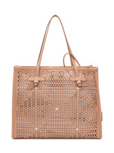 Marcella Perforated Tote Bag with Double Handles - Gianni Chiarini | $store$