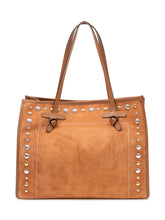 Marcella Tote Bag with Studs - Gianni Chiarini | $store$