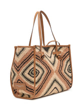 Marcella Geometric Woven Fabric Tote Bag - Gianni Chiarini | $store$