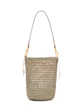 Nefeli Bucket Bag with Woven Texture and Drawstring - Gianni Chiarini | $store$