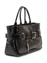 Tote Bag in Leather with Decorative Belt - New Collection | $store$
