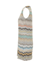 Sleeveless Short Dress with Chevron Pattern - Missoni | $store$