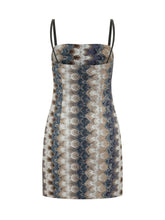 Sleeveless Short Dress with Straps and Geometric Pattern - Missoni | $store$