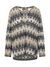 Long Sleeve Sweater with Wide Neck - Missoni | $store$