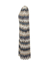 Long Sleeve Long Cardigan with Front Closure and Abstract Pattern - Missoni | $store$