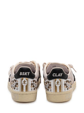 Leather Sneakers with Stud Details - New Collection | $store$